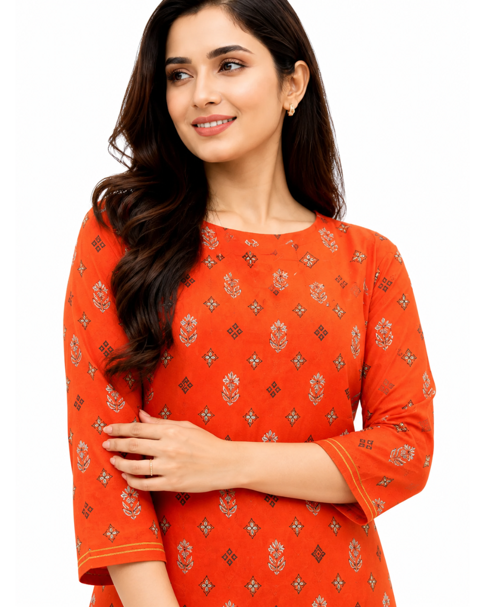 PEHNARI Lawn 2-Piece Unstitched – Sunset Zari Printed Collection